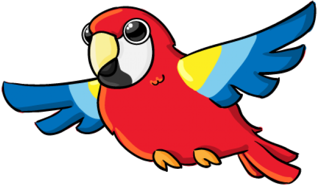 Parakeet Clipart Transparent - Parrot Clipart (640x480)