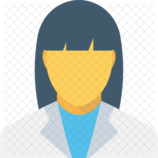 Business Woman Icon - Ice Cream Cone (512x512)