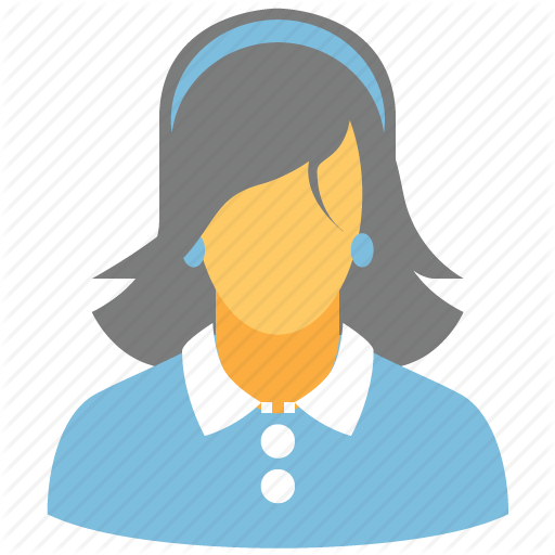 Icon Woman - Woman Icon Phone (512x512)