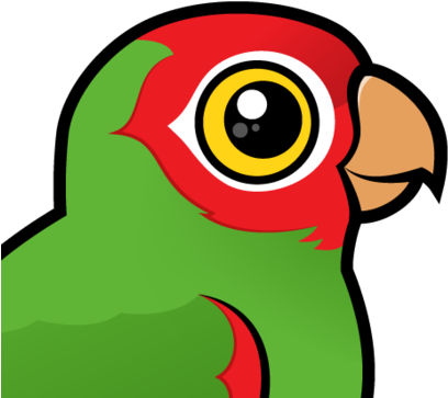 About The Red-masked Parakeet - Golden Capped Conure Cartoon (440x440)