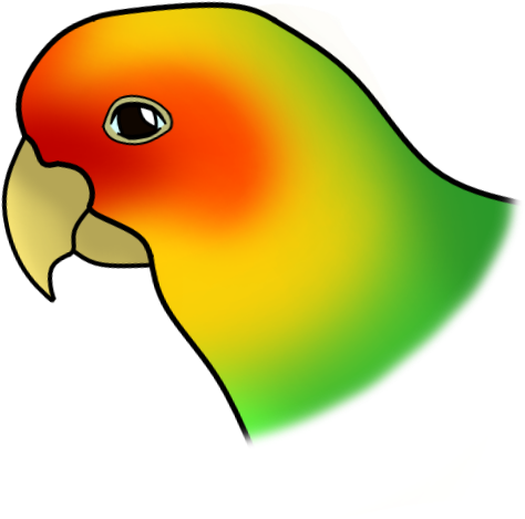 Carolina Parakeet-extinct In 1918 By Awkwarddoge - Lovebird (603x603)