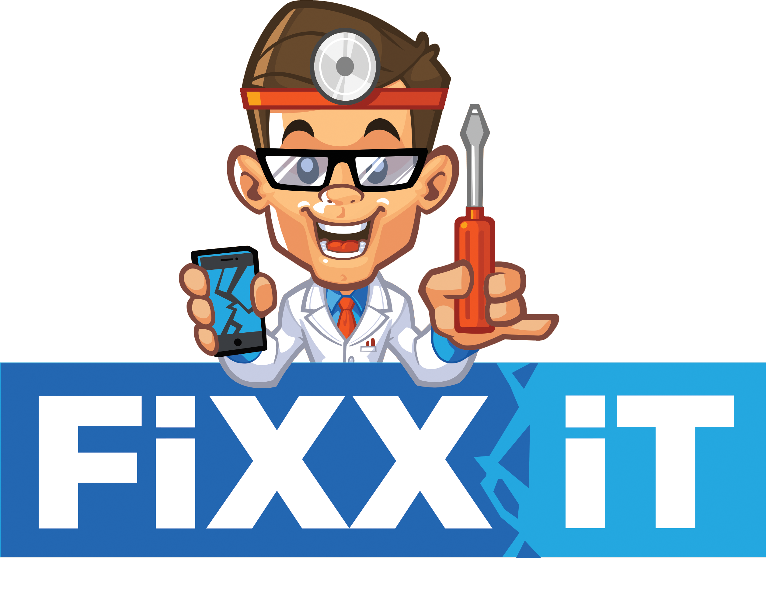 Fixxit Logo Design Case Studio - Mascot Logo Design (2518x1973)