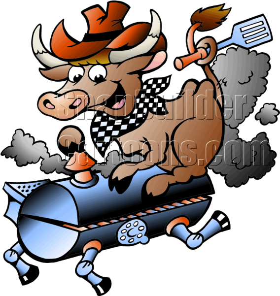 Cartoon Bbq Logos (600x600)