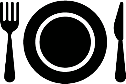 Dish Fork And Knife Vector - Fork (400x400)