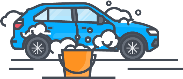 An Expert Guide To Keeping Your Car Brand New Washos - Washing The Car Clipart (631x290)