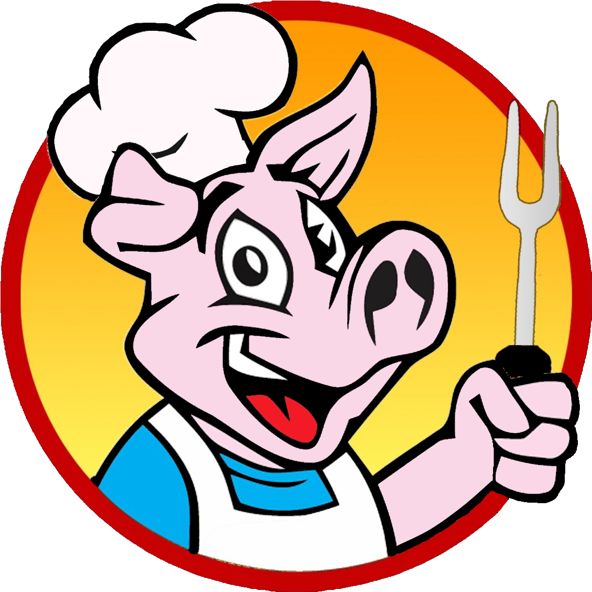 Bbq Pig Logo - Pig Logo Png (1200x1200)