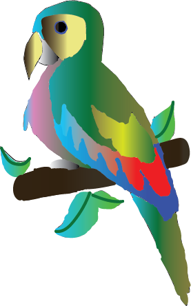 Derpy Parrot By Theuniversereborn - Derpy Parrot By Theuniversereborn (277x444)