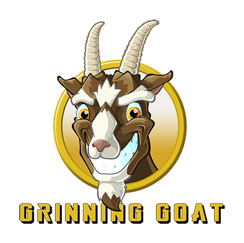 Grinning Goat Gaming Mascot / Logo Design Mascot Design - Goat Gaming (486x484)