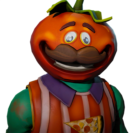 Tomatohead & Cipher (rare) - Tomato Head Skin Fortnite Png (512x512)