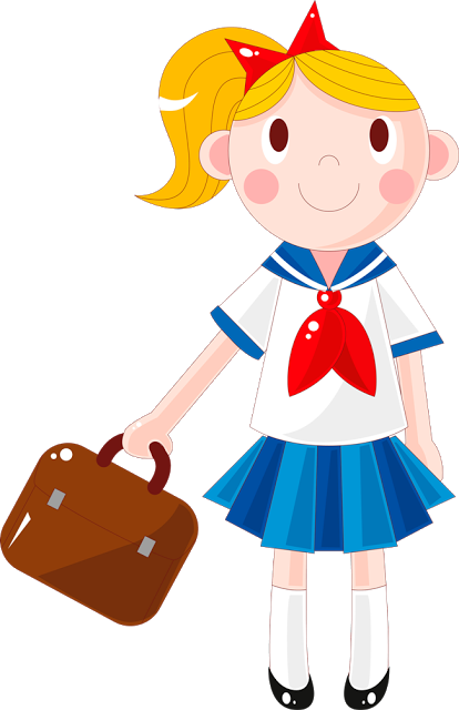 Gifs Y Fondos Pazenlatormenta - Imágenes De Una Niña En Caricatura (414x640)