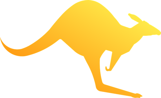 Kangaroo Marsupial Animal Australian Wild - Kangaroo Sign (555x340)