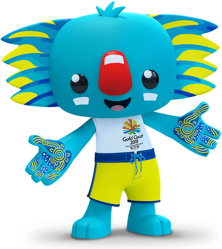 2018 Commonwealth Games - 2018 Commonwealth Games Mascot (738x829)