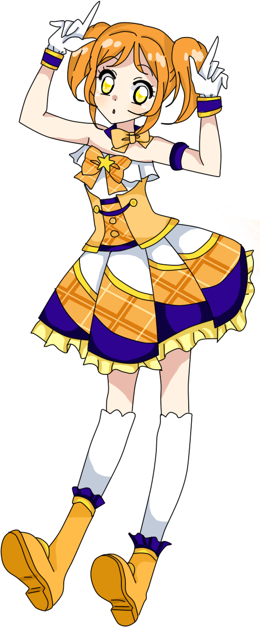 Sunset Parade Coord By Masterhands - Aikatsu Base Parade Coord (540x1273)