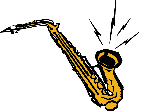 Saxophone Photography Clip Art - Saxophone Clip Art (574x451)