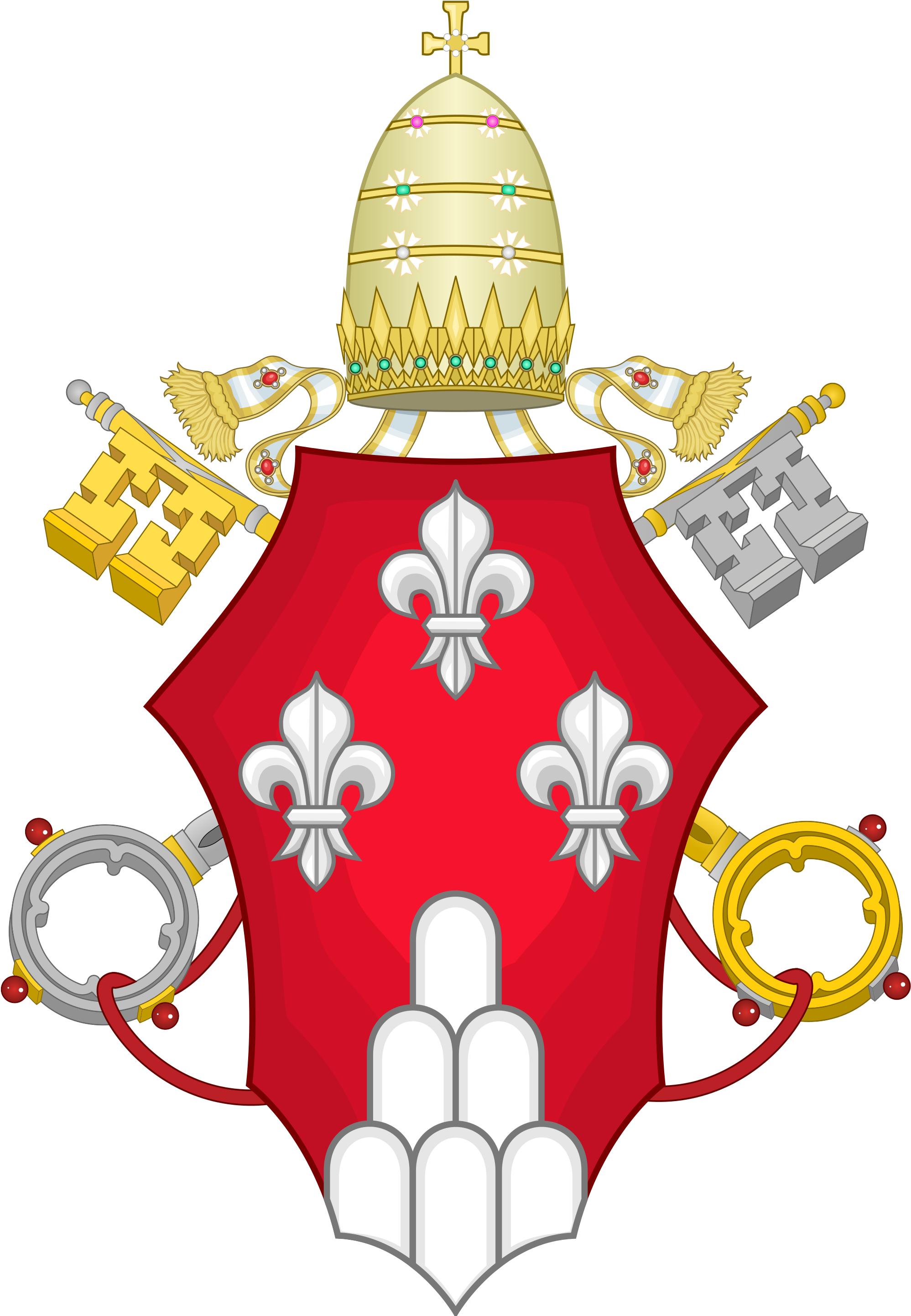 Open - Pope Francis Coat Of Arms (2000x2890)