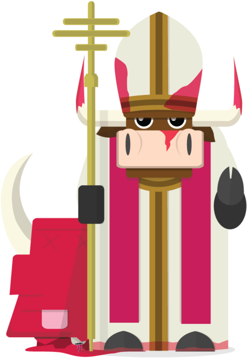 Papal Bull Murder Version By Senordoom - Illustration (600x927)