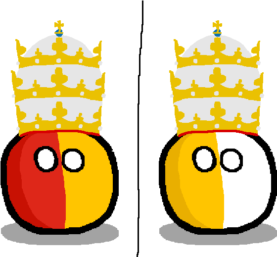 Le Mentulas Vee Ill Drive Dem Gleeks Back To It's Home - Papal States (640x518)