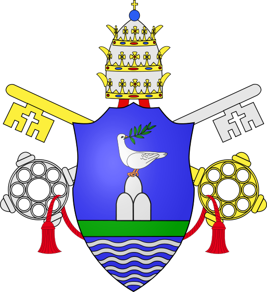 Pope Pius Xii's Coat Of Arms - Pope Julius Ii Coat Of Arms (546x599)