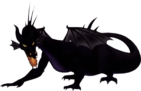 Additional Images - Maleficent Dragon Kingdom Hearts (543x358)