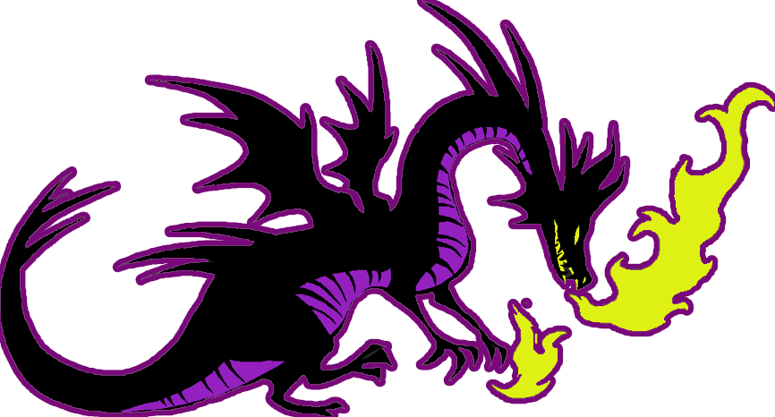 Dragon Clipart Maleficent - Maleficent Dragon Clipart (866x466)