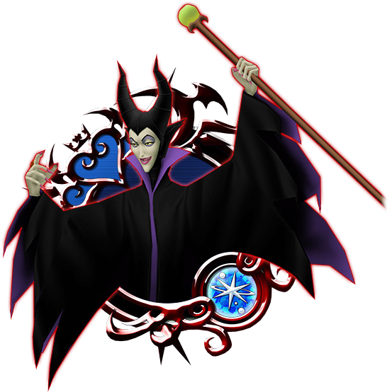 Sleeping Beauty - Kingdom Hearts Unchained X Maleficent (575x585)