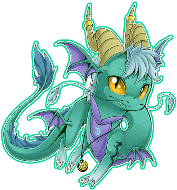 Chibi Kiryoku By Rorita-sakura Chibi Baby Dragon - Eastern Dragon Chibi (360x385)