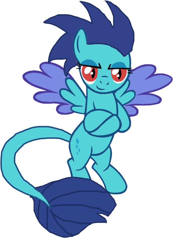 How To Draw A Cute Baby Dragon Download - Принцесса Эмбер Из Пони (1024x1024)