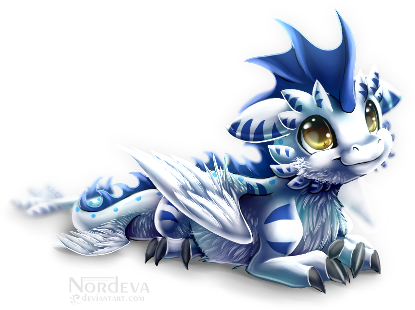 Where Art Meets Application - Cute Blue Baby Dragon (1000x762)