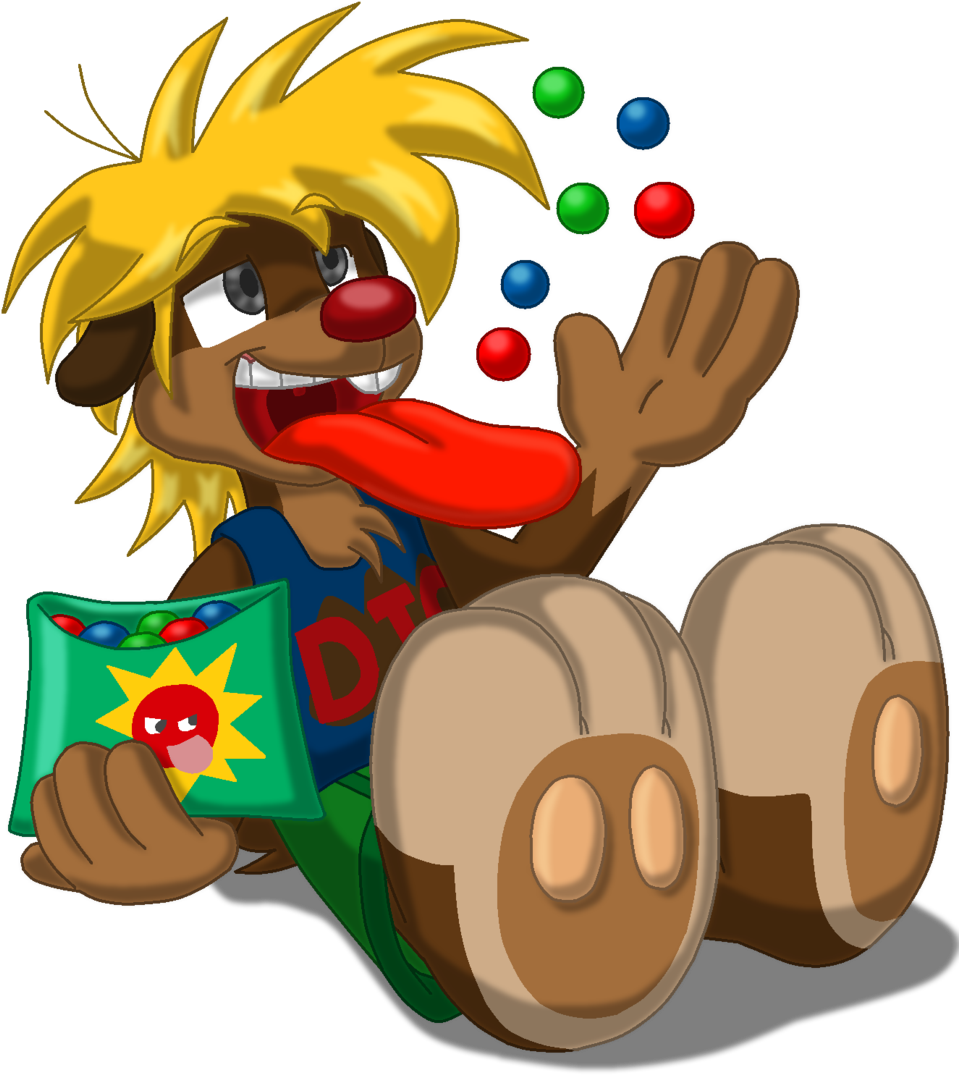 This Candy Is What All True Gophers Strive For By Tamerkoh - Cartoon (1024x1090)