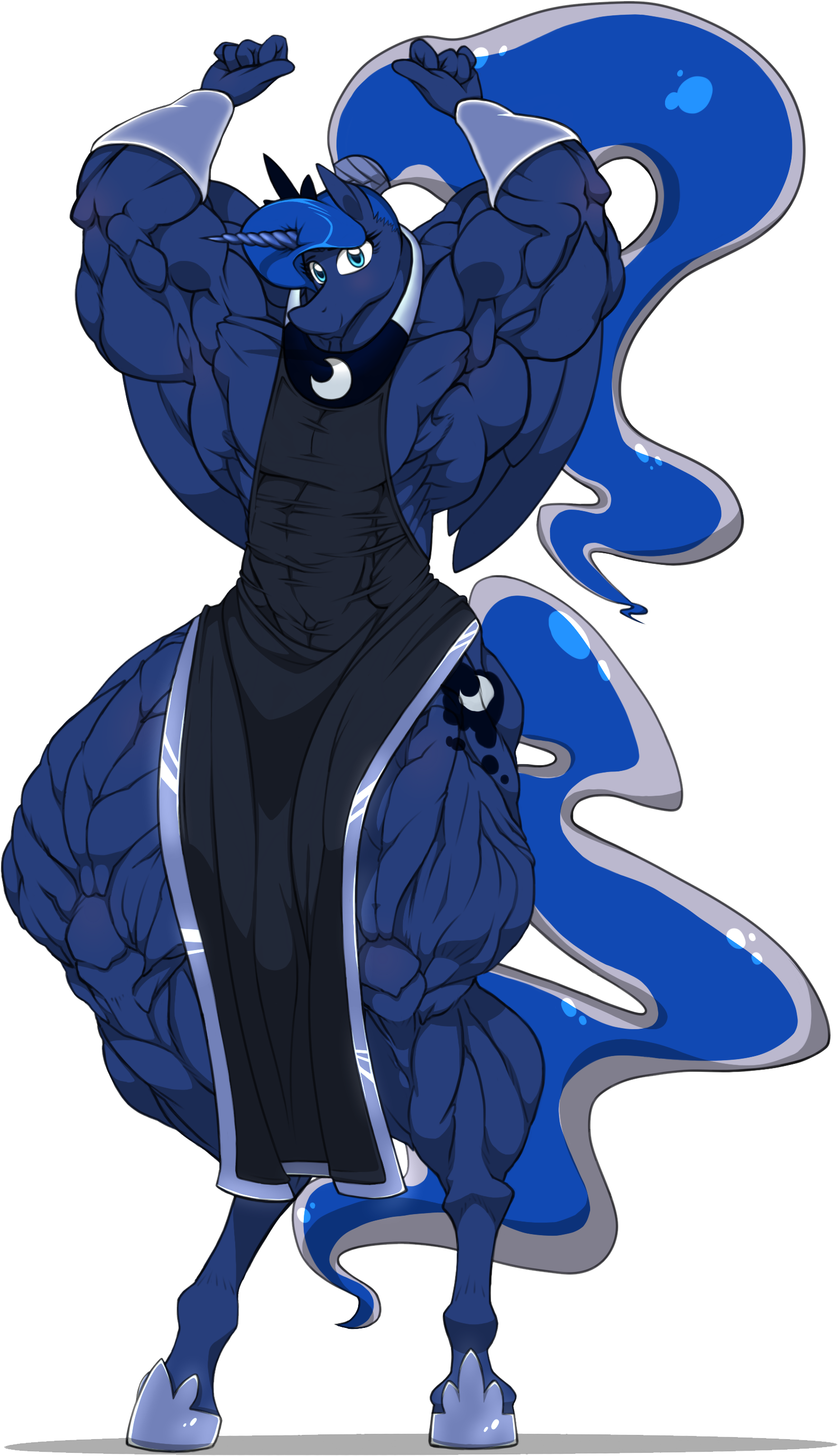 My Little Pony Collab - Princess Luna (1621x2782)