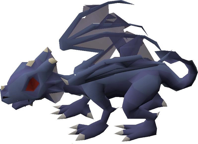 Baby Dragon - Baby Blue Dragon Runescape (799x582)