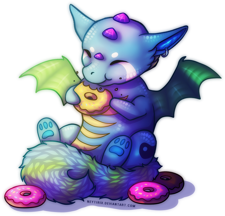 Drawings Of Baby Dragons Download - Neytirix Chibis (787x737)