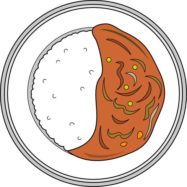 Curry Clipart - Rice And Curry Clipart (633x633)