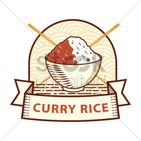 Curry Rice Clipart - Sukiyaki Vector (600x600)