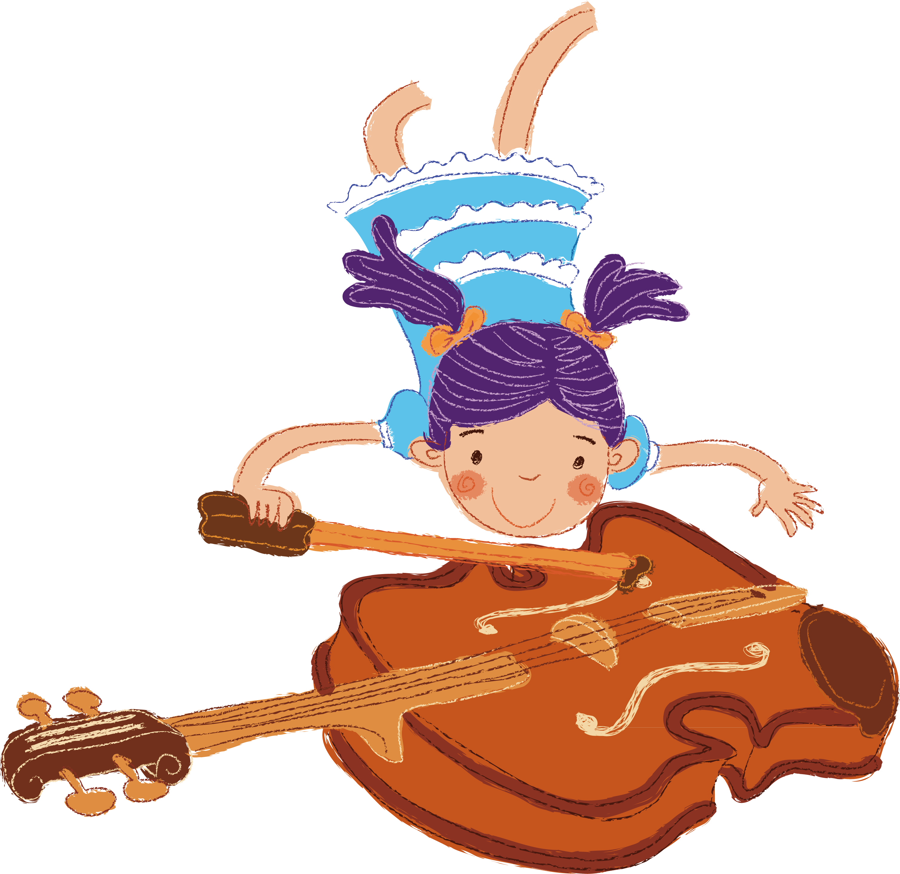 Violin Cello - Violin Girl - Violin Cello - Violin Girl (3013x2926)