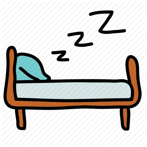Bed, Frame, Furniture, Stay, Zzz Icon Icon Search Engine - Sleeping Clipart Transparent Background (512x512)