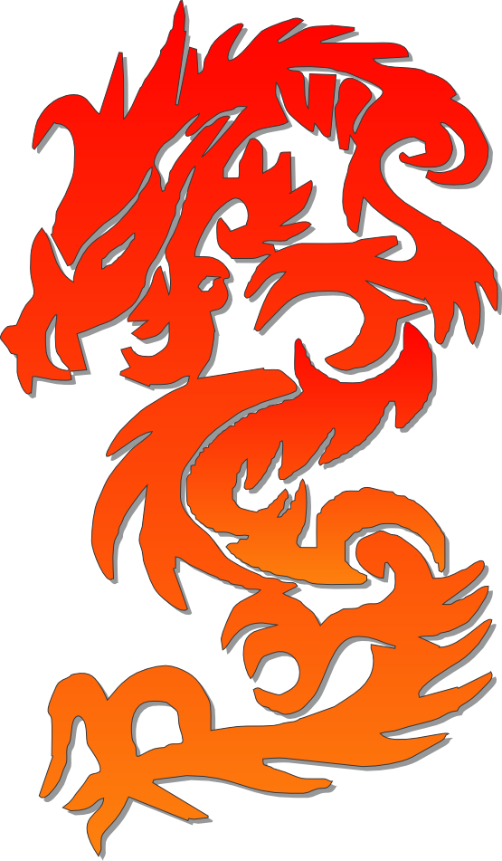 Chinese Snake Chinese New Year 555px - Chinese Dragon Logo Png (555x951)