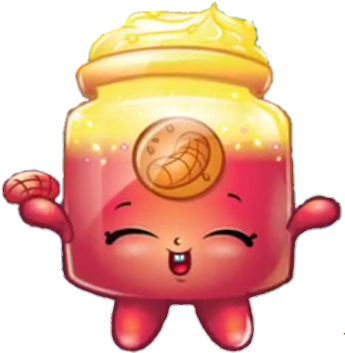 Nut Clip Art Royalty Gograph - Shopkins P Nut Butter (350x363)