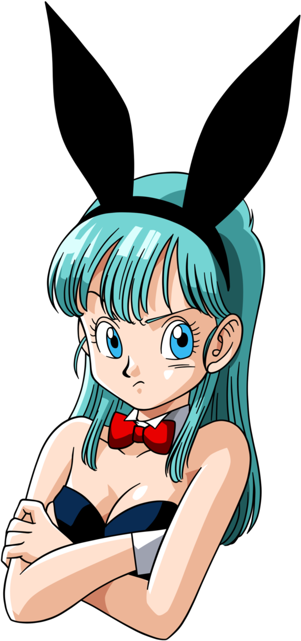 Bulma Bunny Face By Maffo1989 - Dragon Ball Bulma Bunny (624x1281)