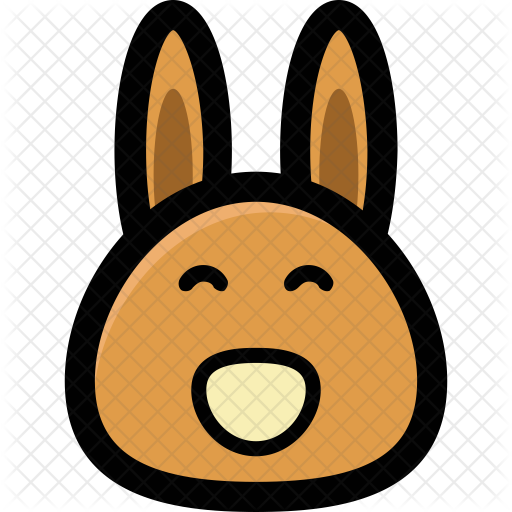 Bunny Icon - Cartoon (512x512)