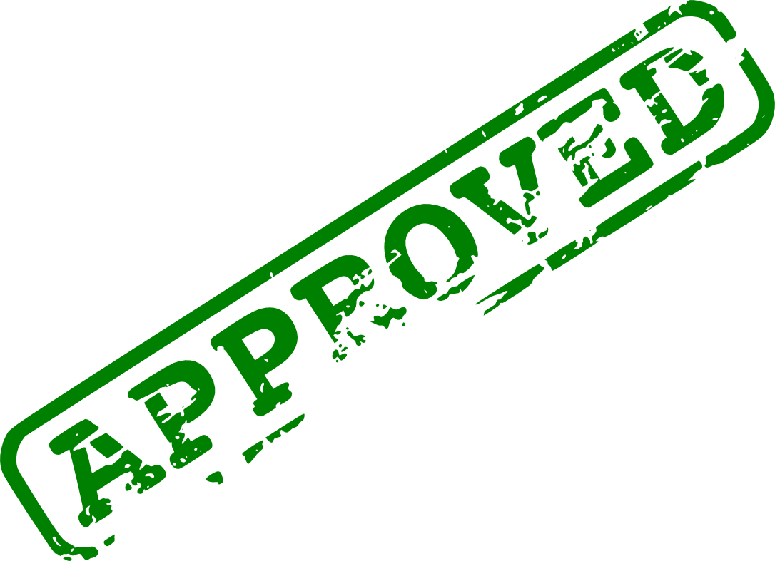 5 Red Green Approved Stamp - Green Approved Stamp Png (1086x787)