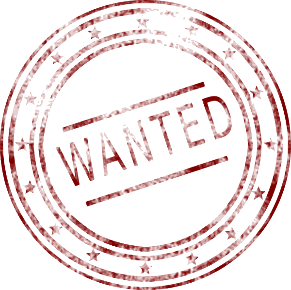 Wanted Stamp Royalty Free Vector Image - Wanted Stamp Png (600x597)