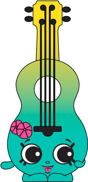 Lil Ukelele Ct Art - Shopkins Lil Ukulele (400x400)