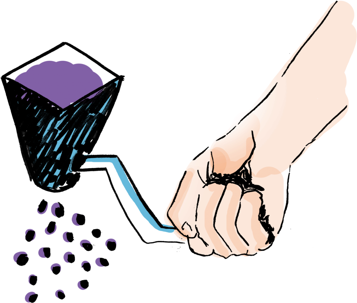 Husking Cacao Beans Graphic - Husk (1200x1108)