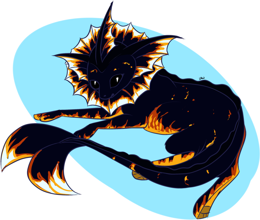 Vaporeon Morph By Pheasant-fox - Illustration (979x816)