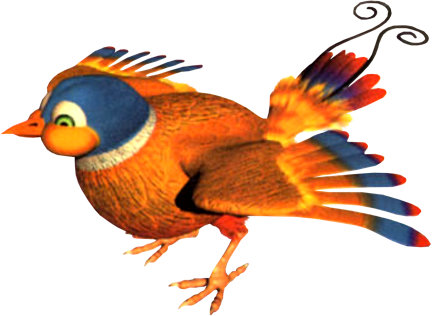Parry The Parallel Bird Artwork - Donkey Kong Parry (432x316)