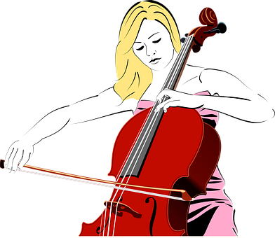 Cello Instrument Musical Instrument String - Cello Musikinstrument (392x340)