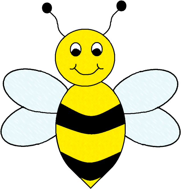 Bee Clipart - Bee Clipart (650x693)