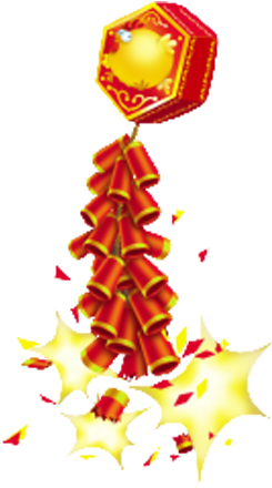 Transparent New Year Backgrounds - Chinese New Year Greeting Card (500x500)