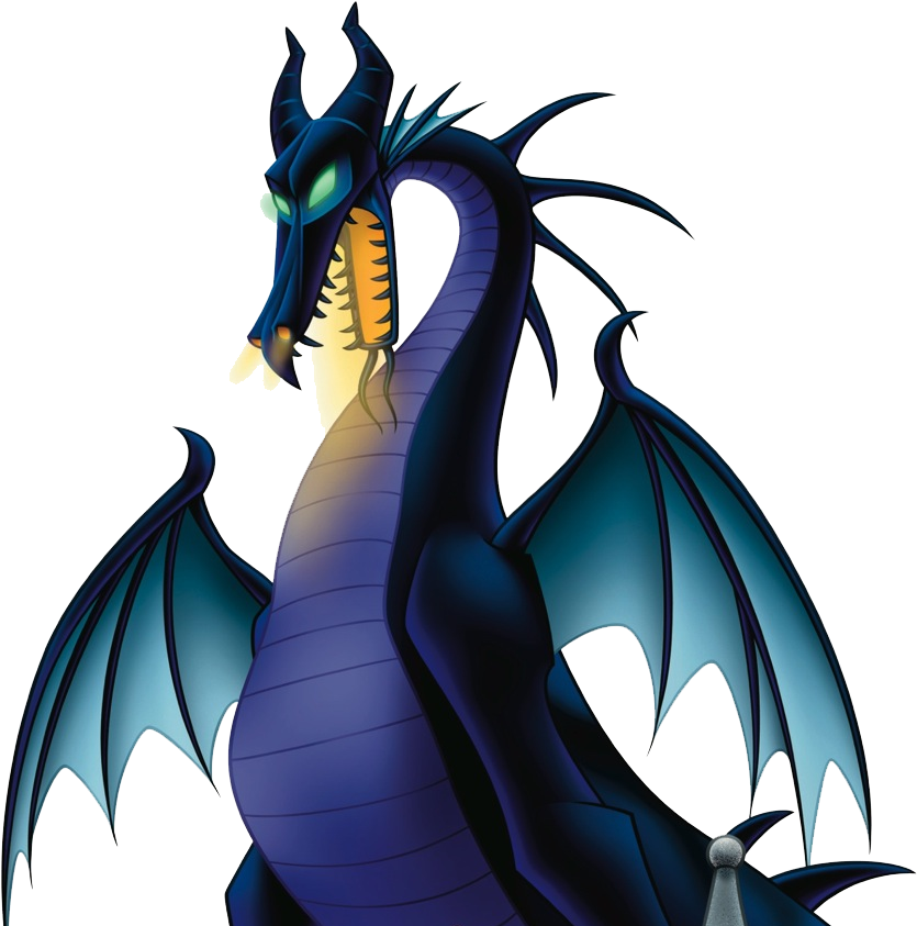 Maleficent Dragon Render - Dragon From Sleeping Beauty (900x847)
